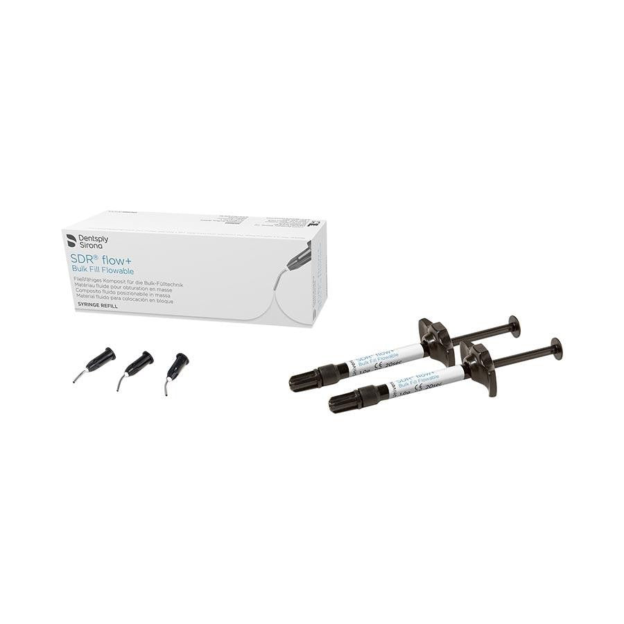 Dentsply Sirona 61C130P SureFil SDR Flow+ Universal Flowable Composite Syringe 2/Pk Dentsply Sirona 61C130P SureFil SDR Flow+ Universal Flowable Composite Syringe 2/Pk